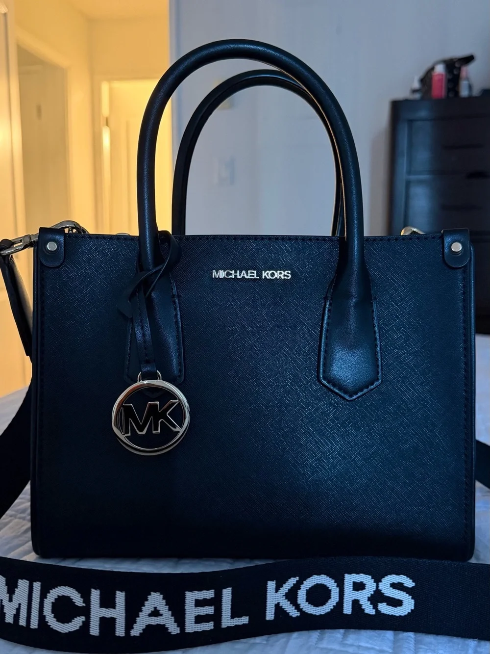 Michael Kors structured saffiano